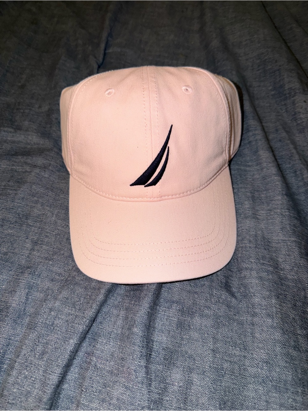 Sailboat Logo Pink Baseball Cap